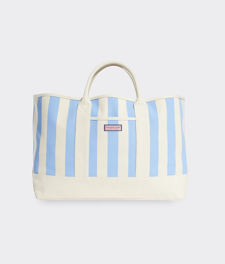 Cabana Stripe Oversized Tote