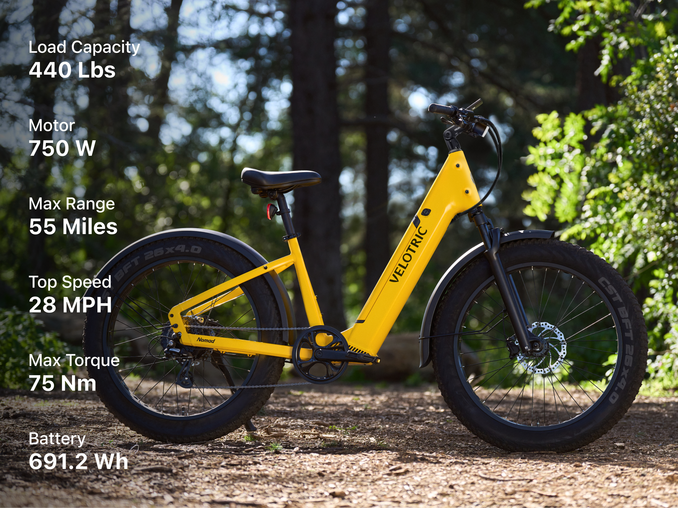 55 mile range mountain e-bike