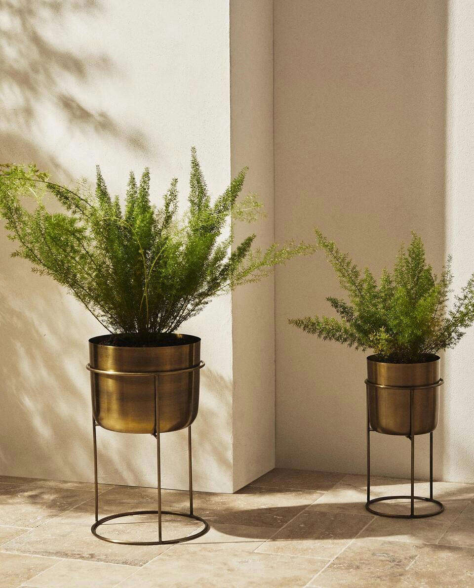 GOLD PLANTER