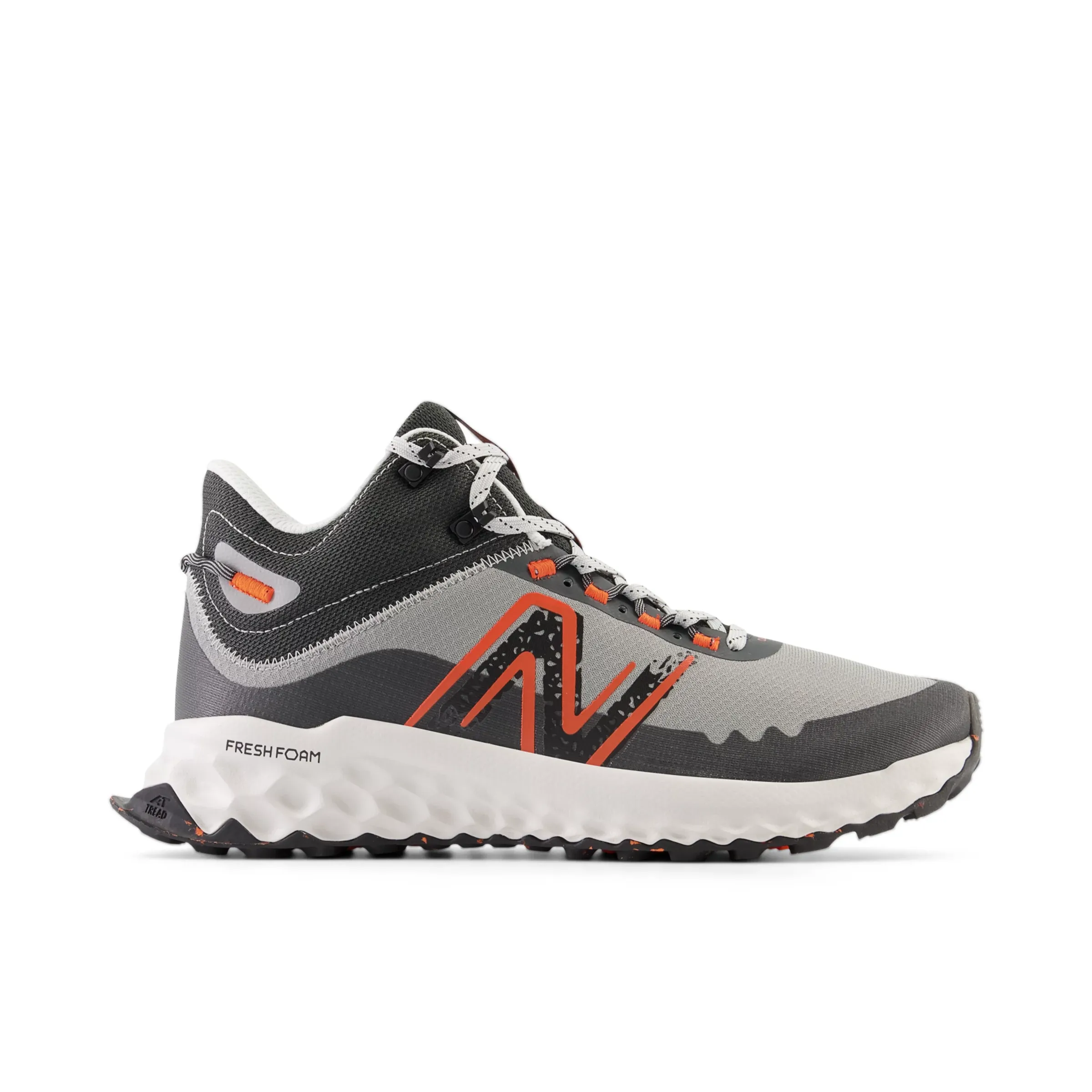 Fresh Foam Garoé Midcut - Shadow Grey with Grey Matter and Blaze Orange