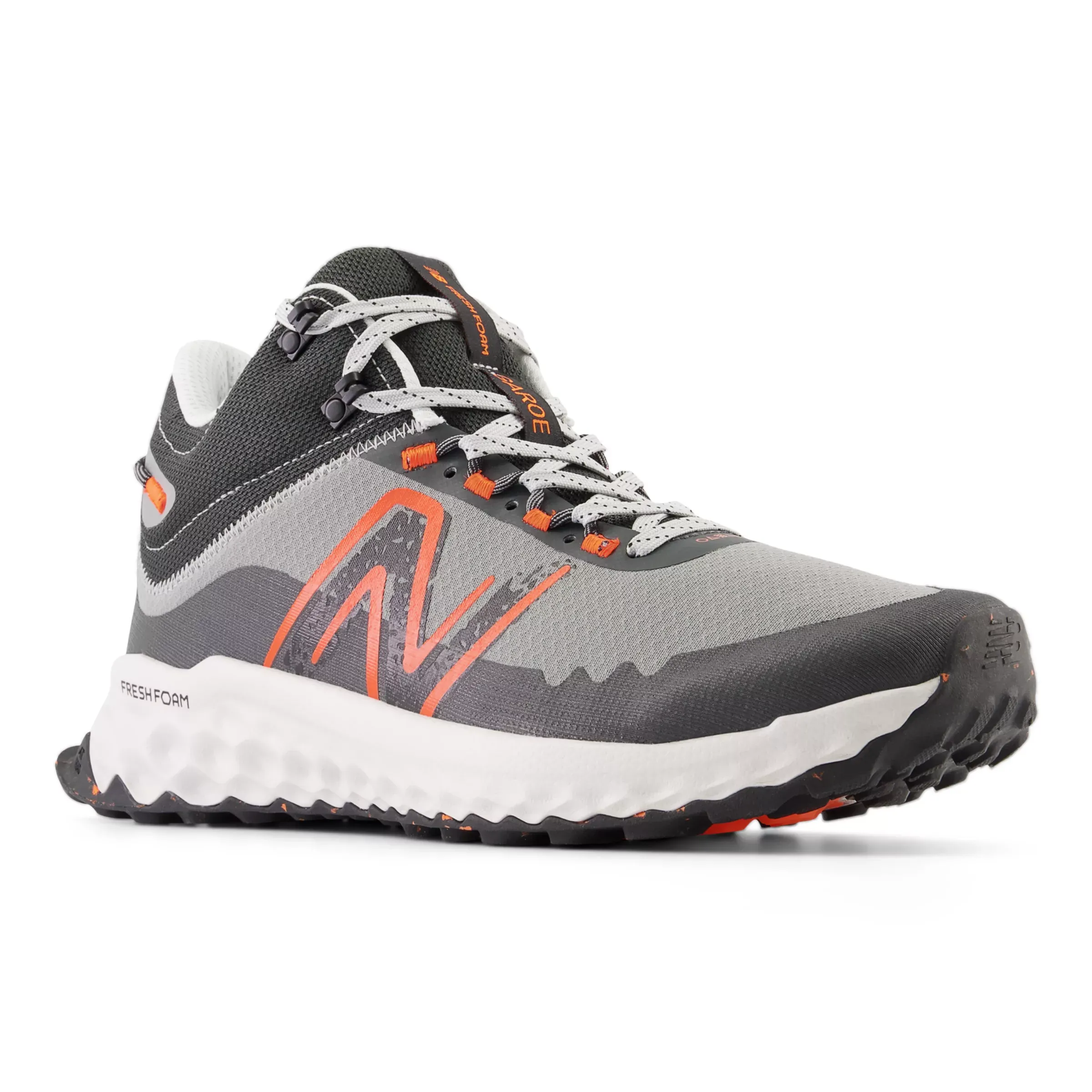 Fresh Foam Garoé Midcut - Shadow Grey with Grey Matter and Blaze Orange