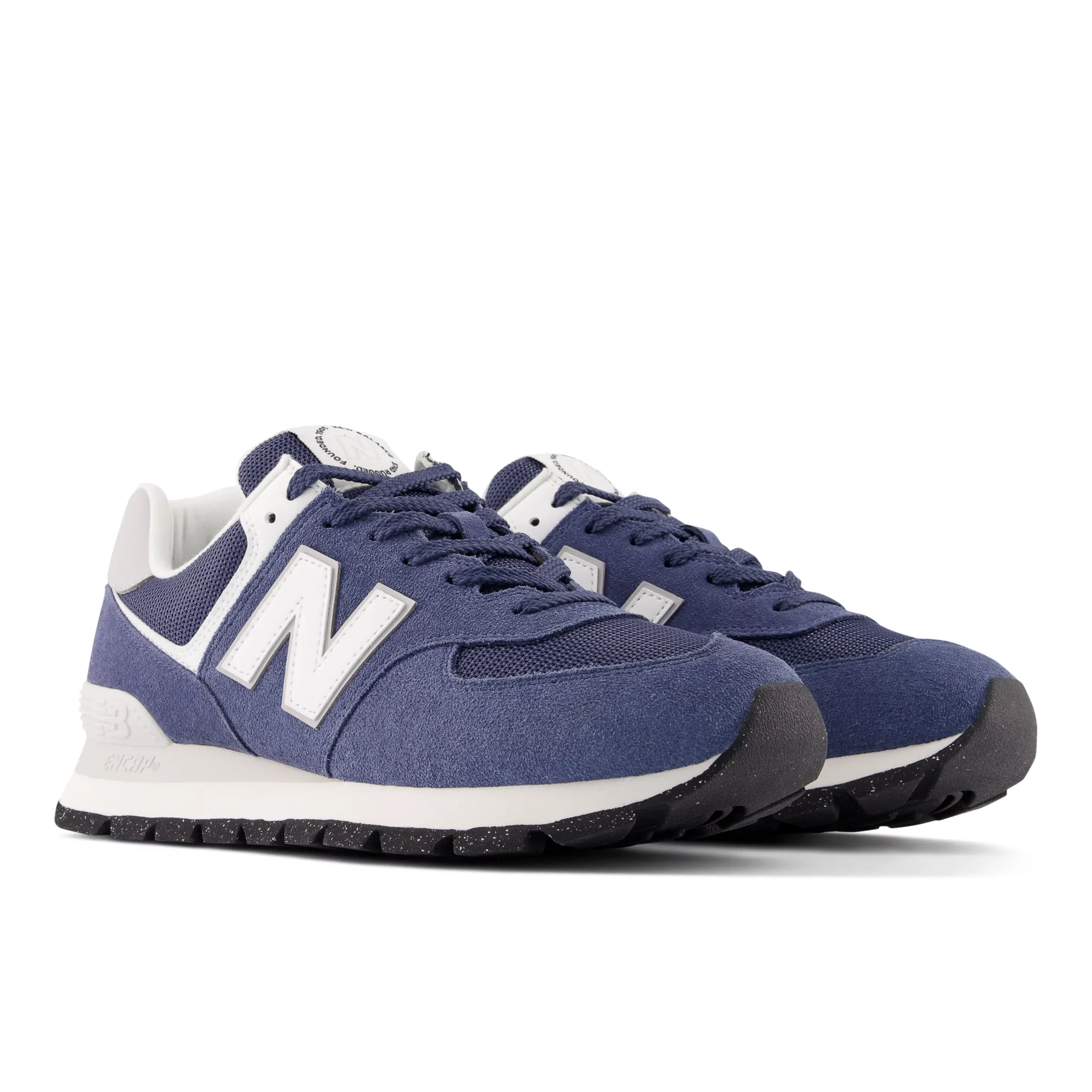 574 Rugged - Navy with White