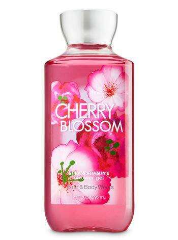 Bath & Body Works Cherry Blossom Shower Gel 10 oz