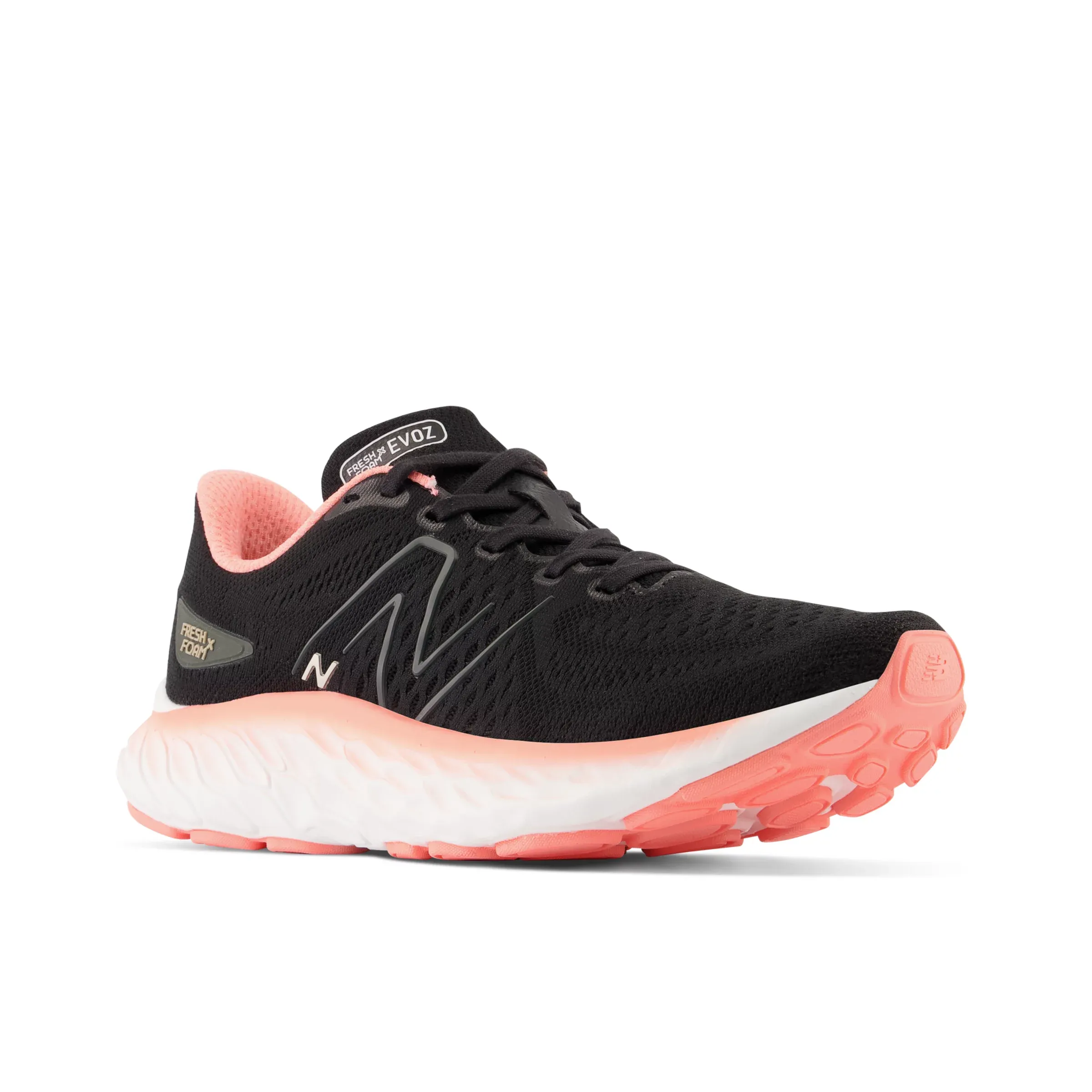 Fresh Foam X Evoz v3 - Black with Blacktop and Grapefruit