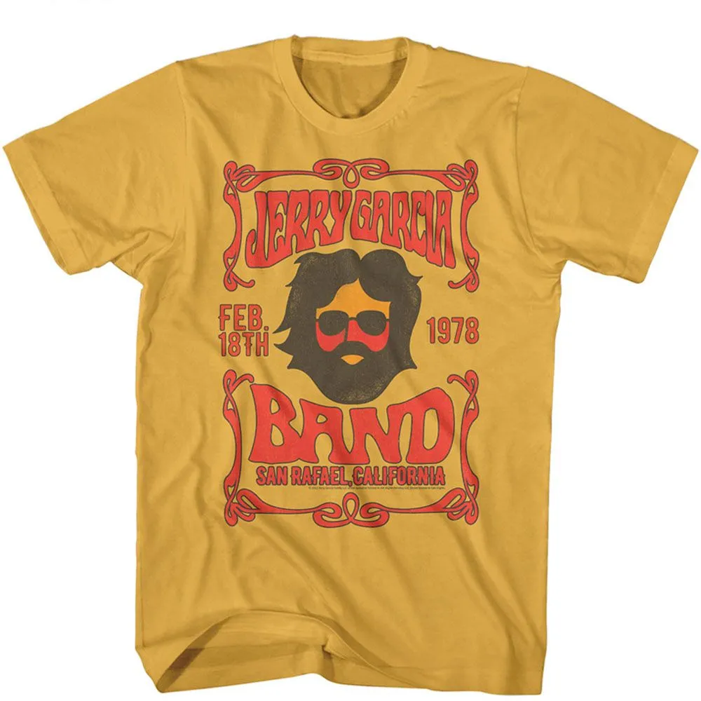 JERRY GARCIA Eye-Catching T-Shirt, Nouveau