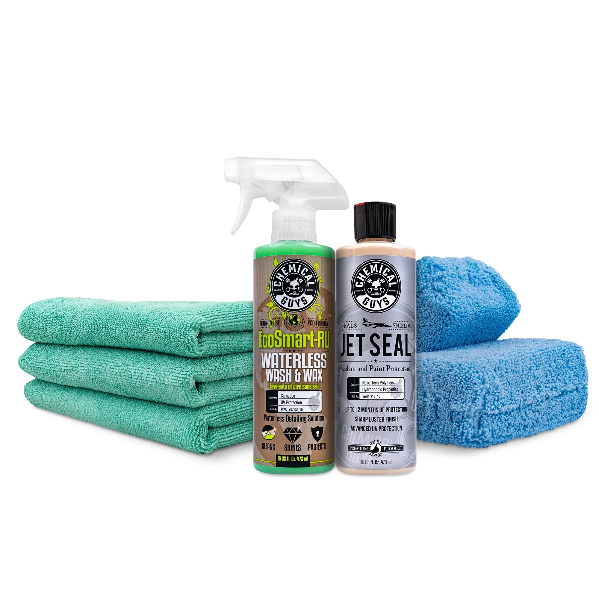 Green Shine Waterless Wash & Coat Bundle