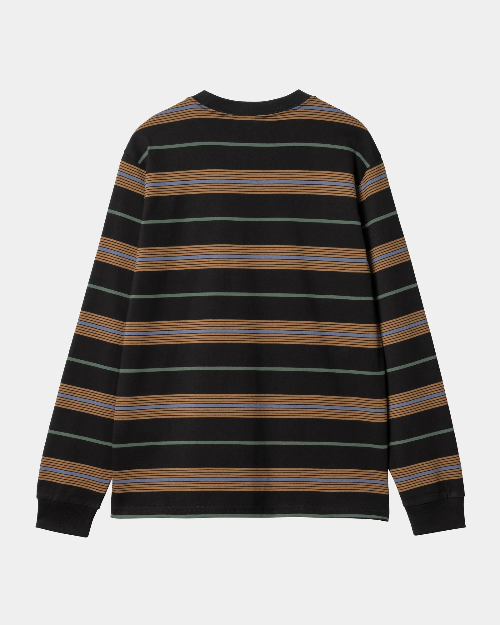 Haynes Stripe Long Sleeve T-Shirt | Black