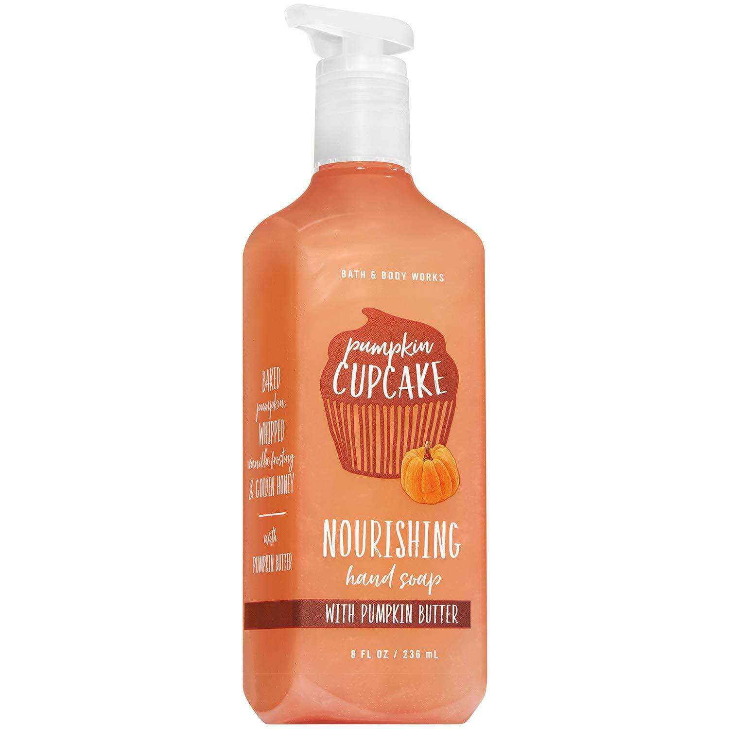 Bath and Body Works SWEET CINNAMON PUMPKIN Hand Soap with Pumpkin Butter 8 Fluid Ounce (2018 Fall Edition)