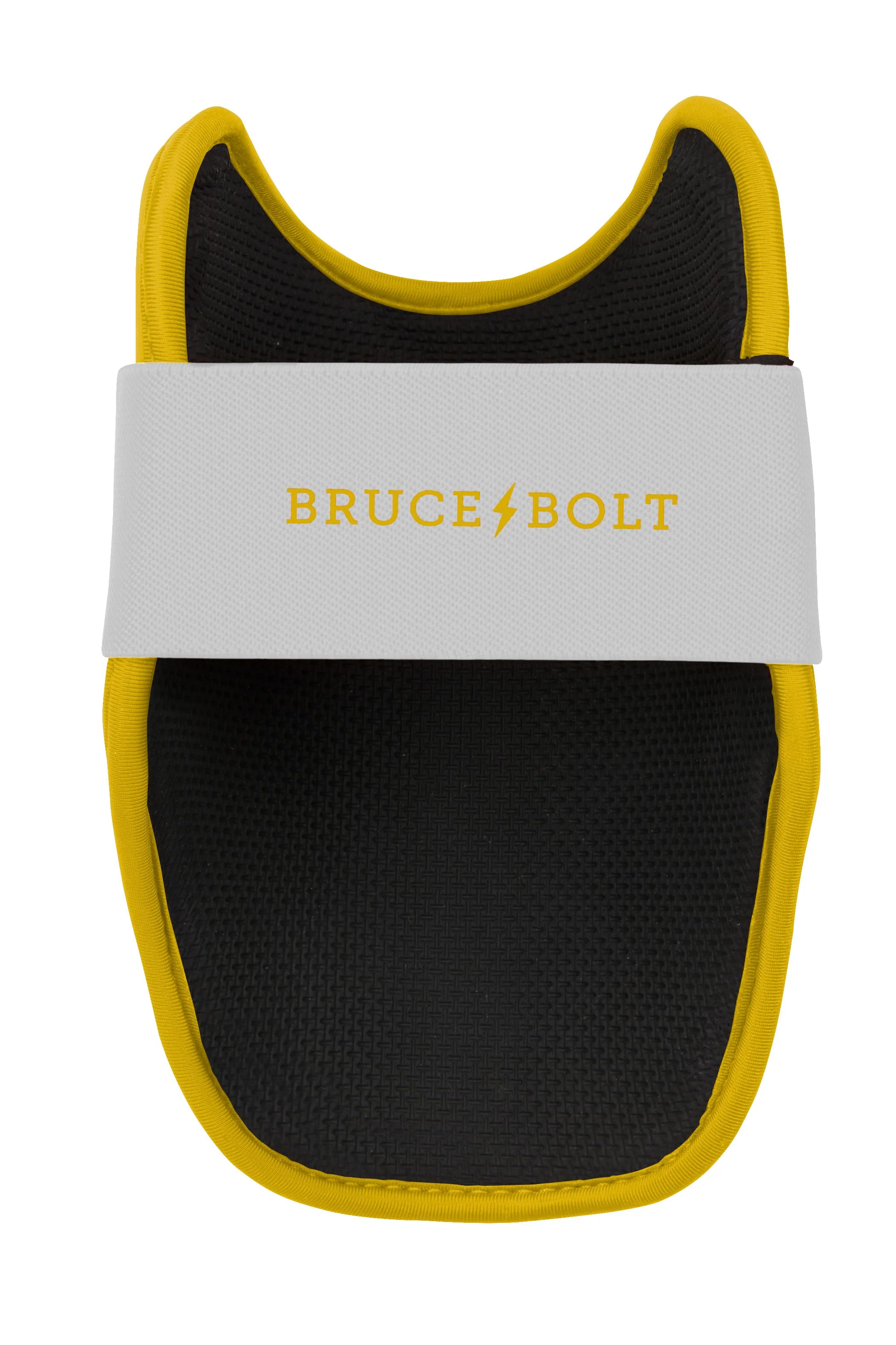 BRUCE BOLT Chrome Series Elbow Guard - YELLOW