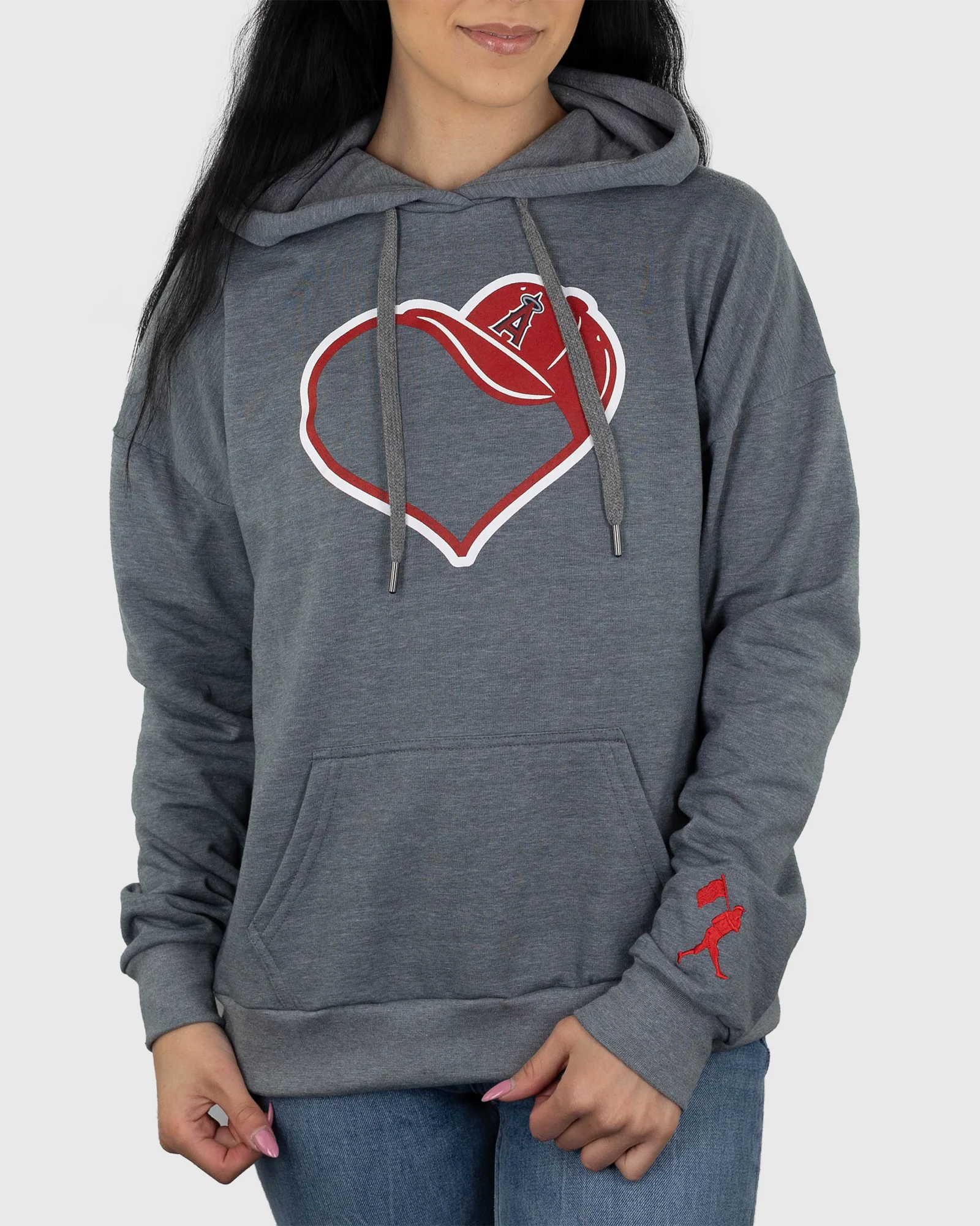 Hang Your Hat Women's Amanda Hoodie - Los Angeles Angels