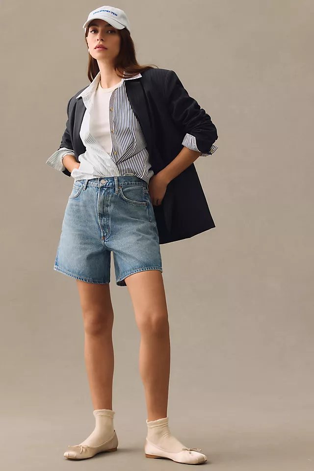 AGOLDE Stella Shorts Vintage Denim Light