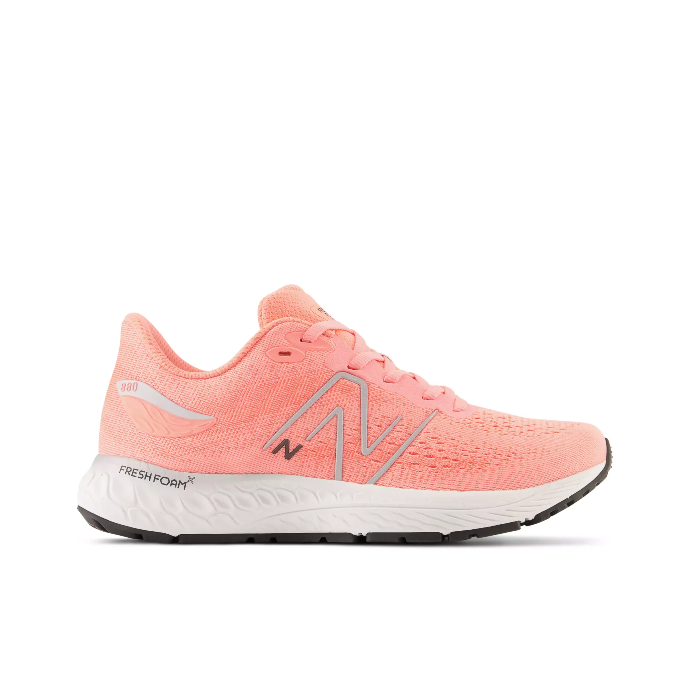 Fresh Foam X 880v12 - Grapefruit with Metallic Silver