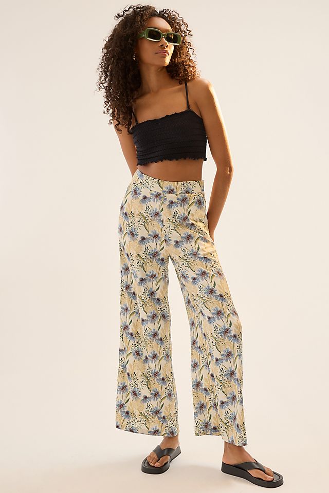 En Saison Dahlia Pants BLUE MOTIF