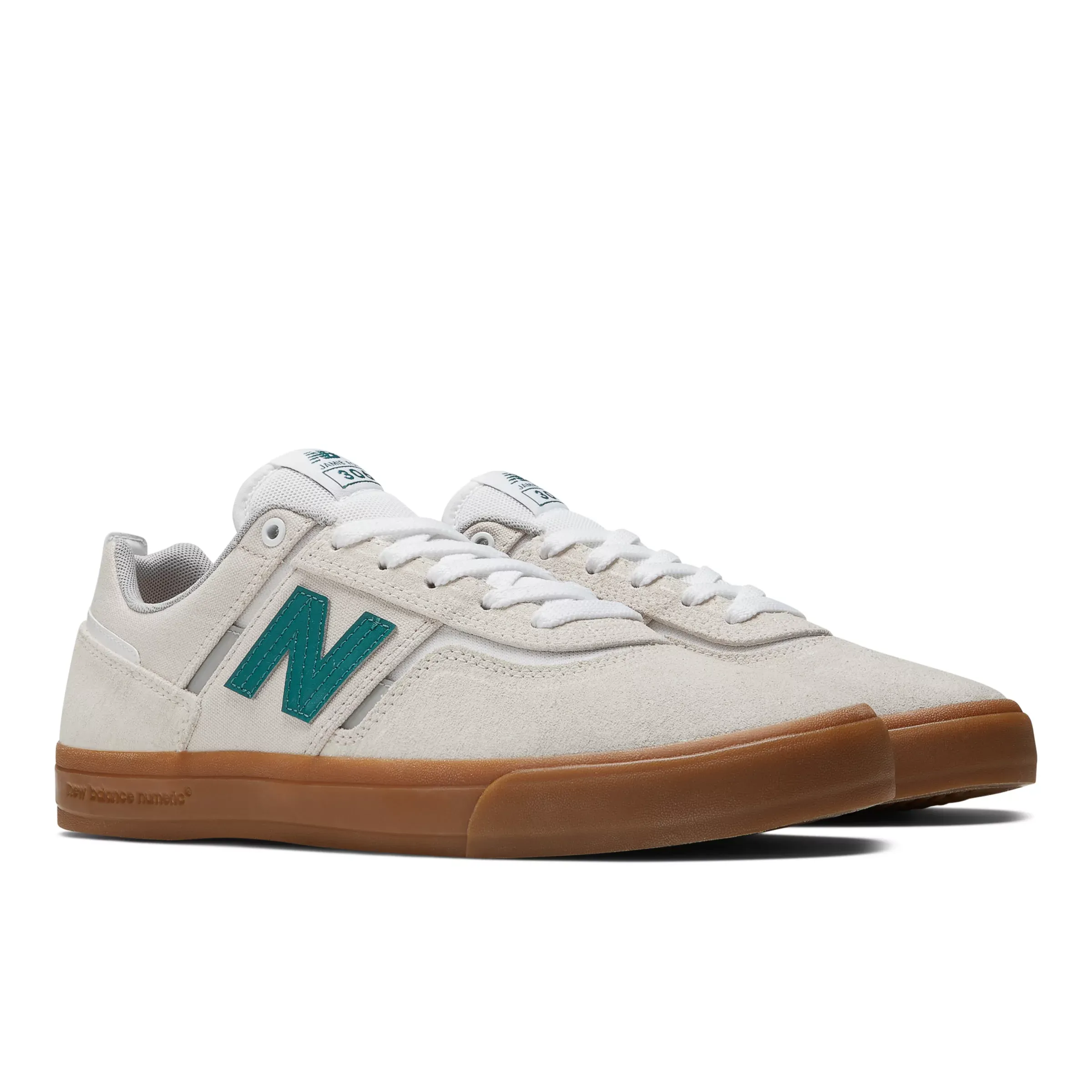 NB Numeric Jamie Foy 306 - Sea Salt with Green