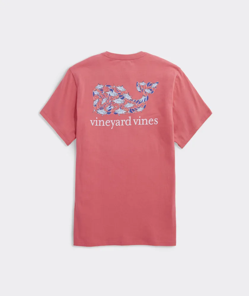 Harbour Fish Whale Short-Sleeve Pocket Tee