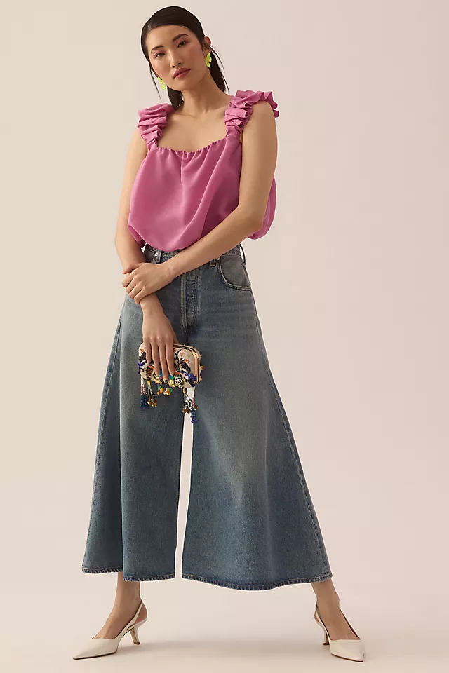 Citizens of Humanity Rhi High-Rise Maxi Culotte Jeans TANGO