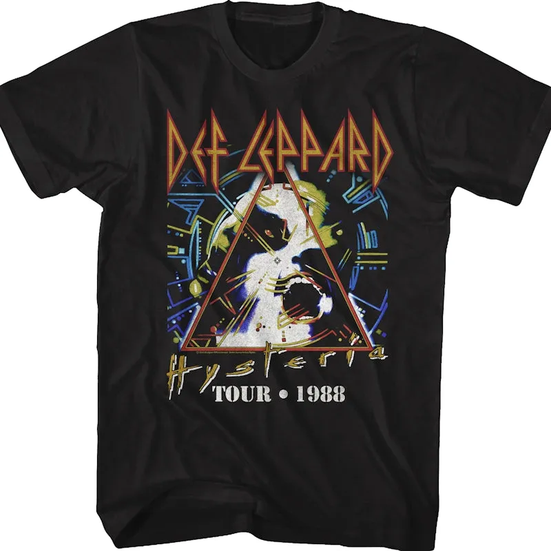 Black Hysteria Tour Def Leppard T-Shirt