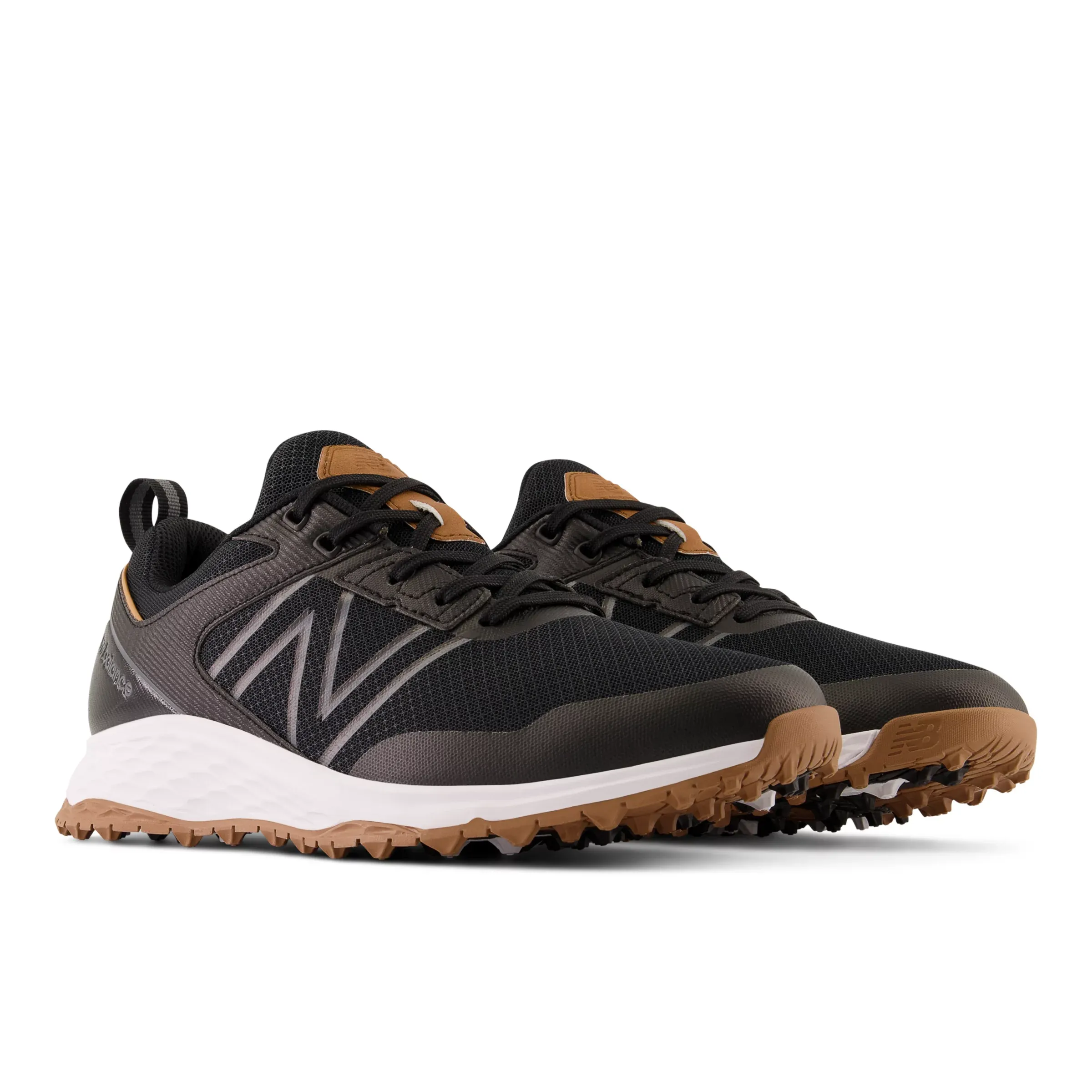Fresh Foam Contend Golf Shoes - Black with Gum