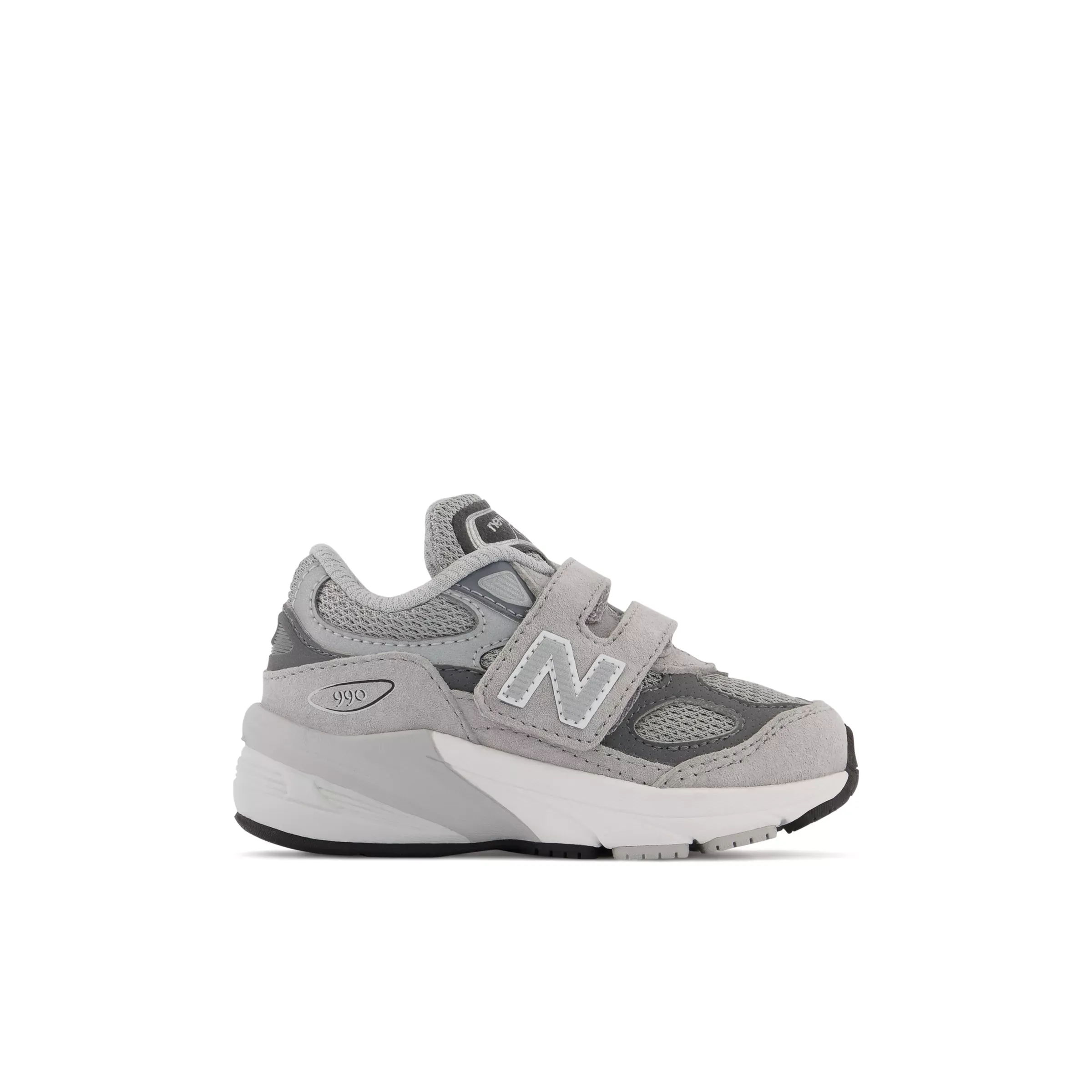 990v6 Hook and Loop - Grey with Silver