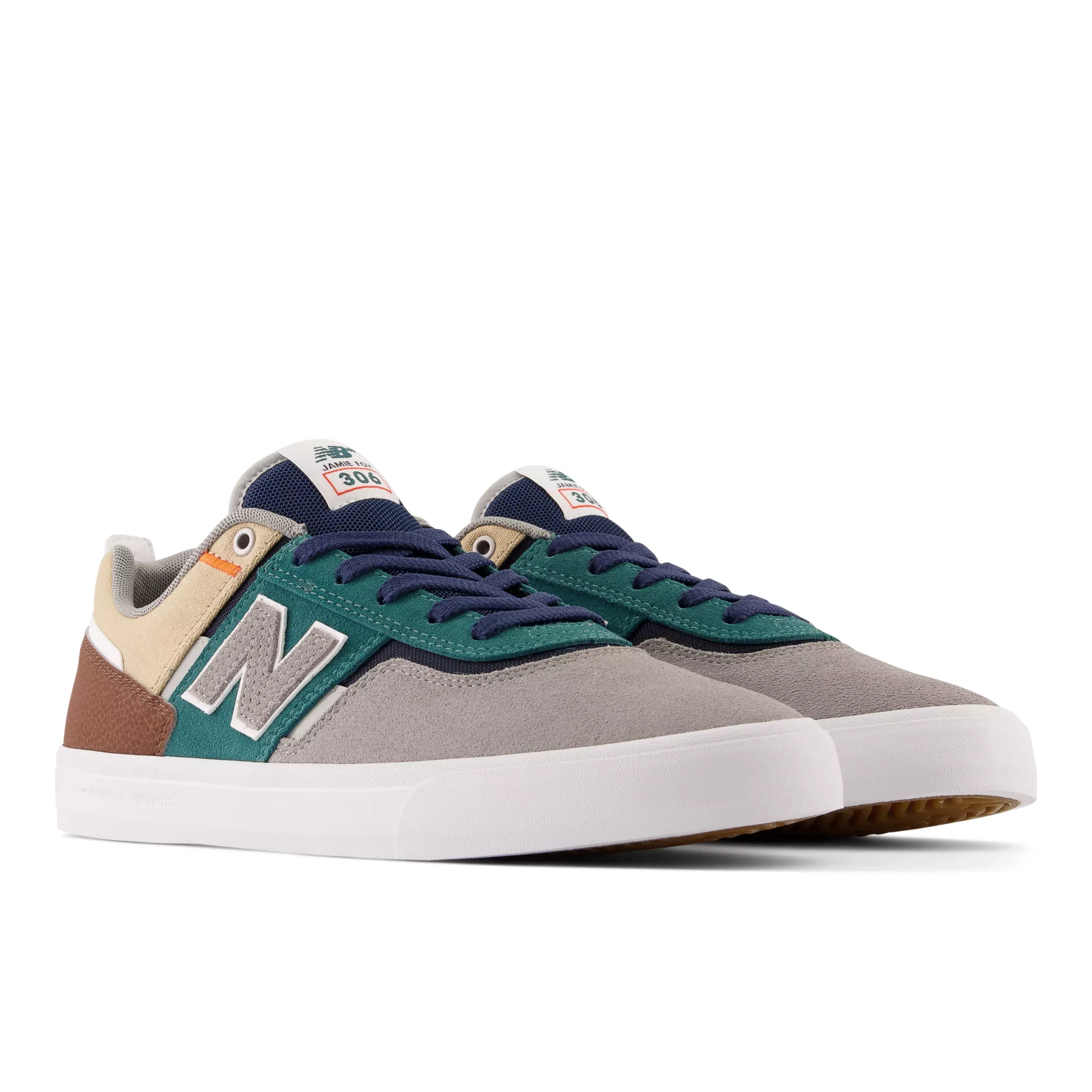 NB Numeric Jamie Foy 306 - Grey with Teal