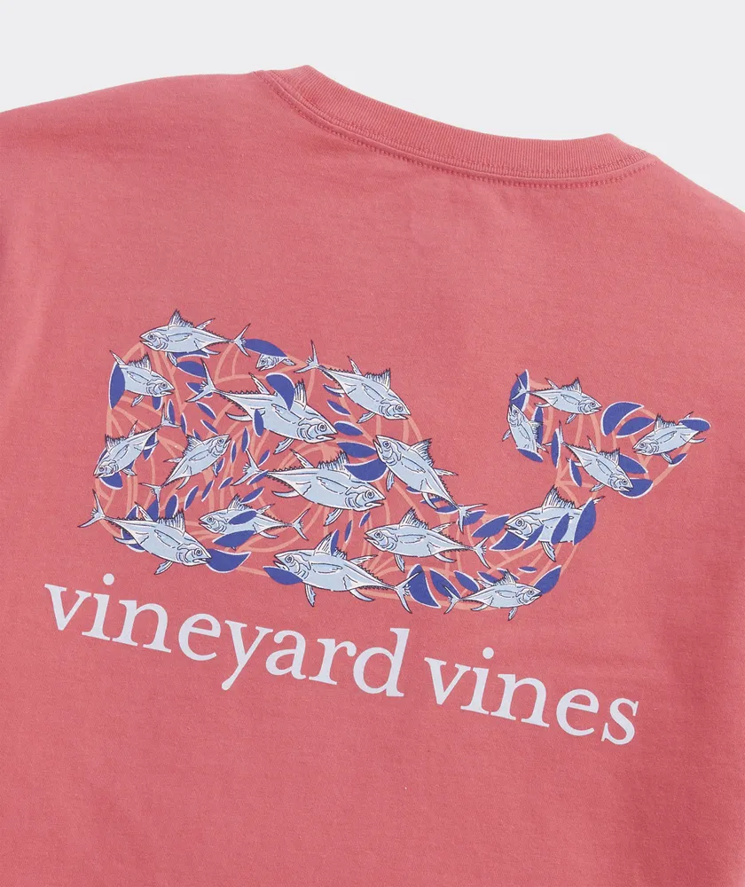 Harbour Fish Whale Short-Sleeve Pocket Tee