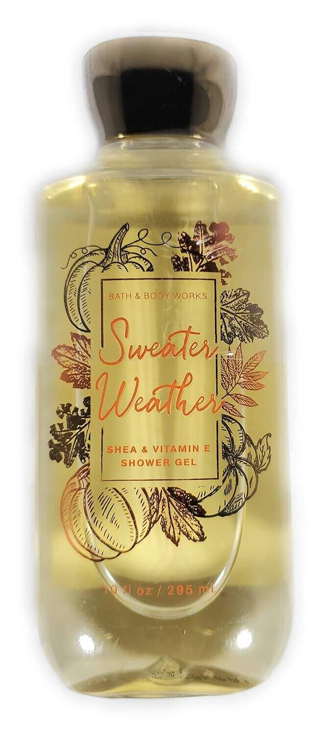 Bath and Body Works Sweater Weather Shower Gel Fall 2020 Collection 10 Ounce Body Wash