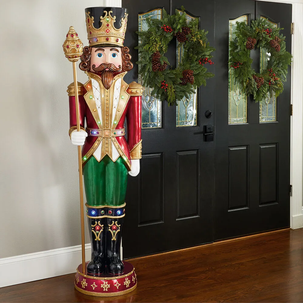 Life-Size LED Christmas Nutcracker, 60