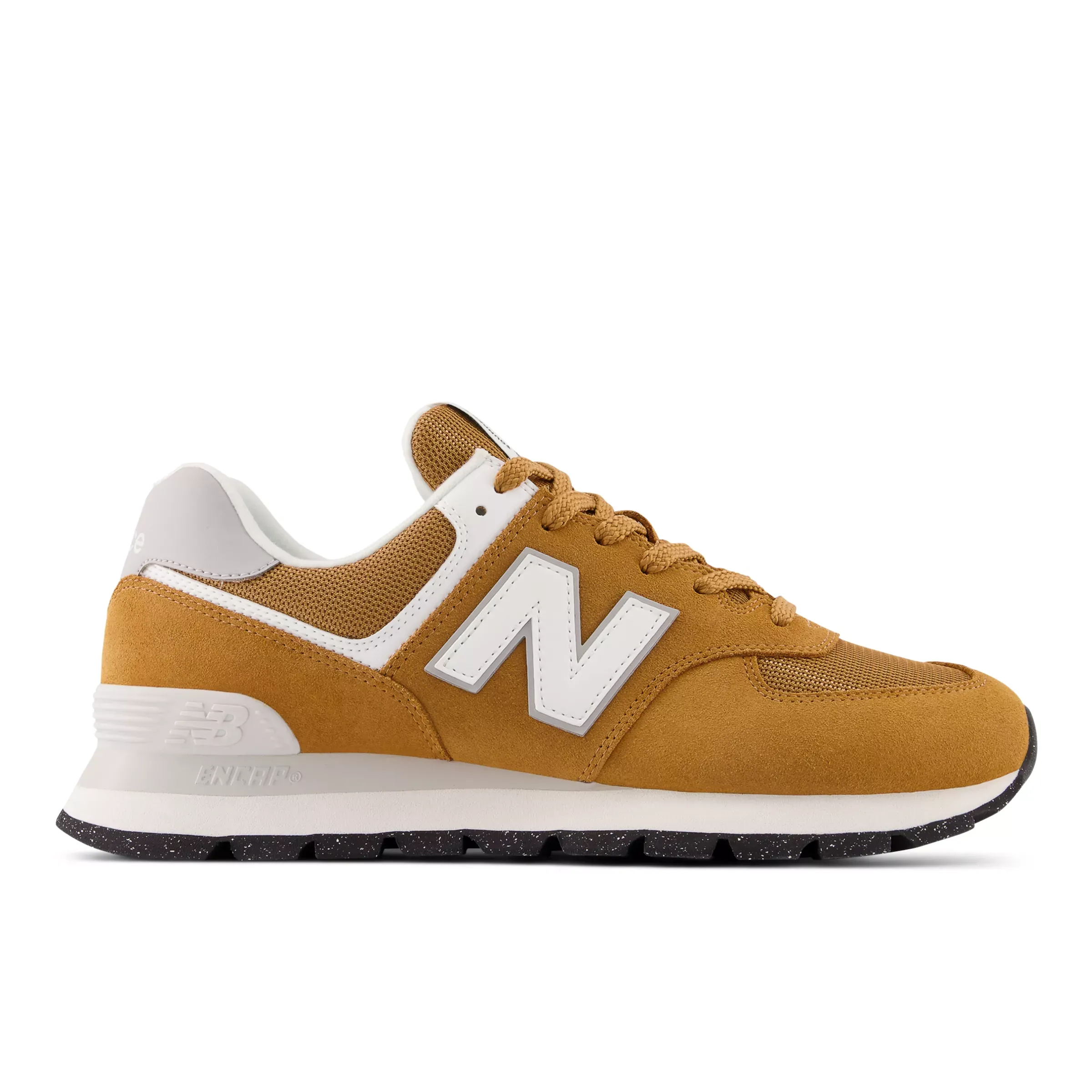 574 - Orange with White