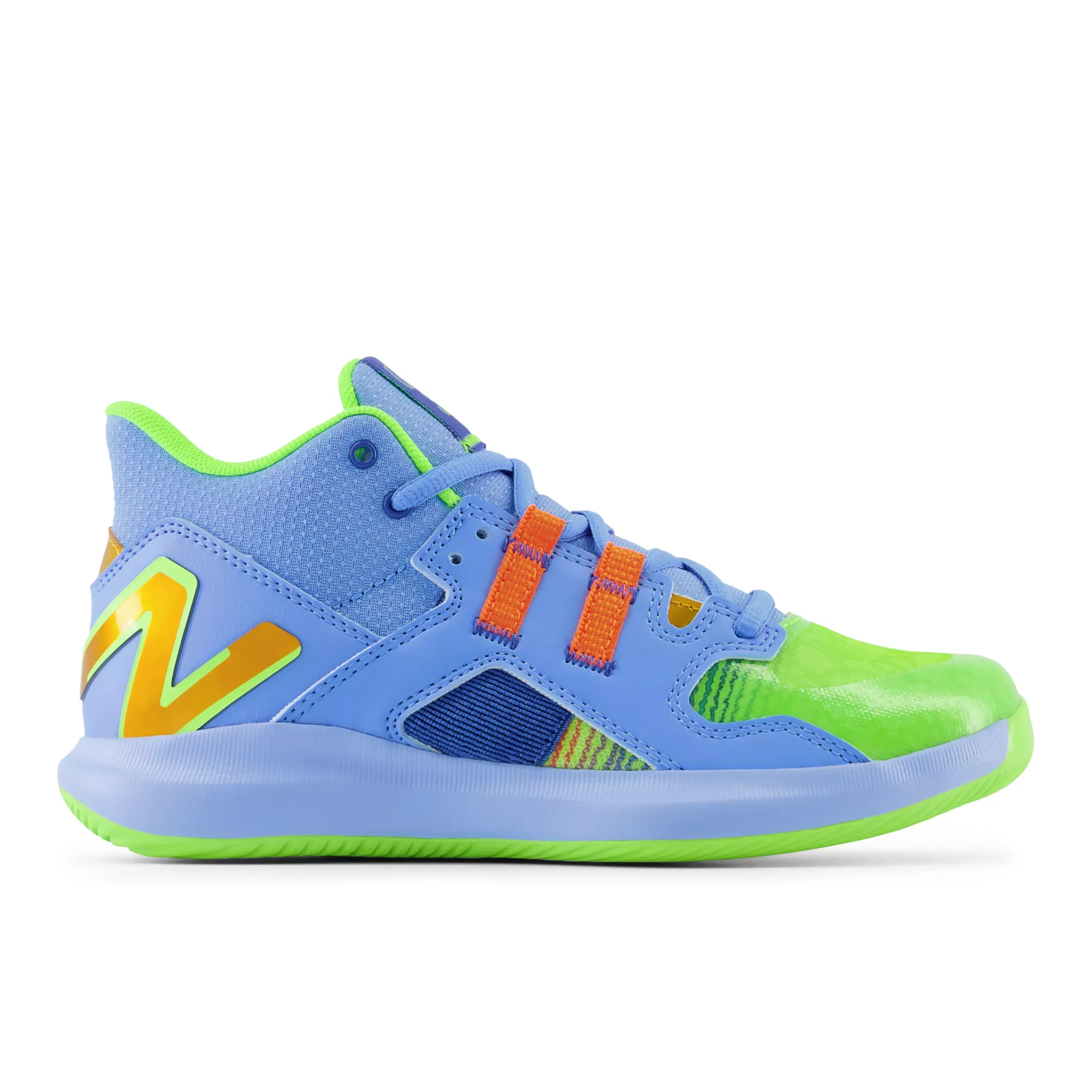 Kid's Coco CG1 - Blue with Green and Orange Rust