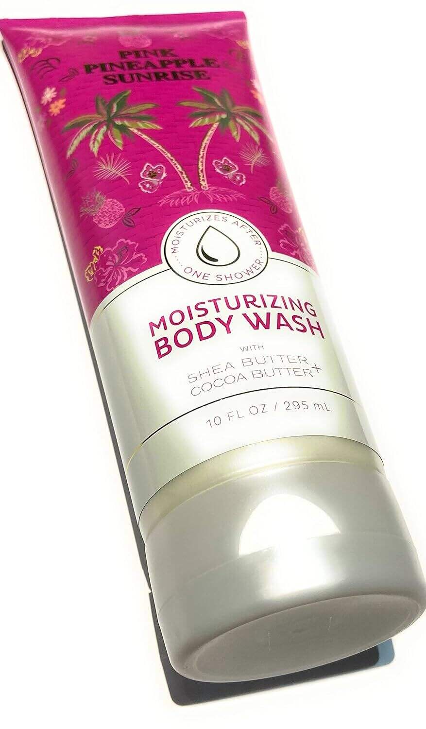Bath and Body Works Moisturizing Body Wash 10 oz (Pink Pineapple Sunrise)