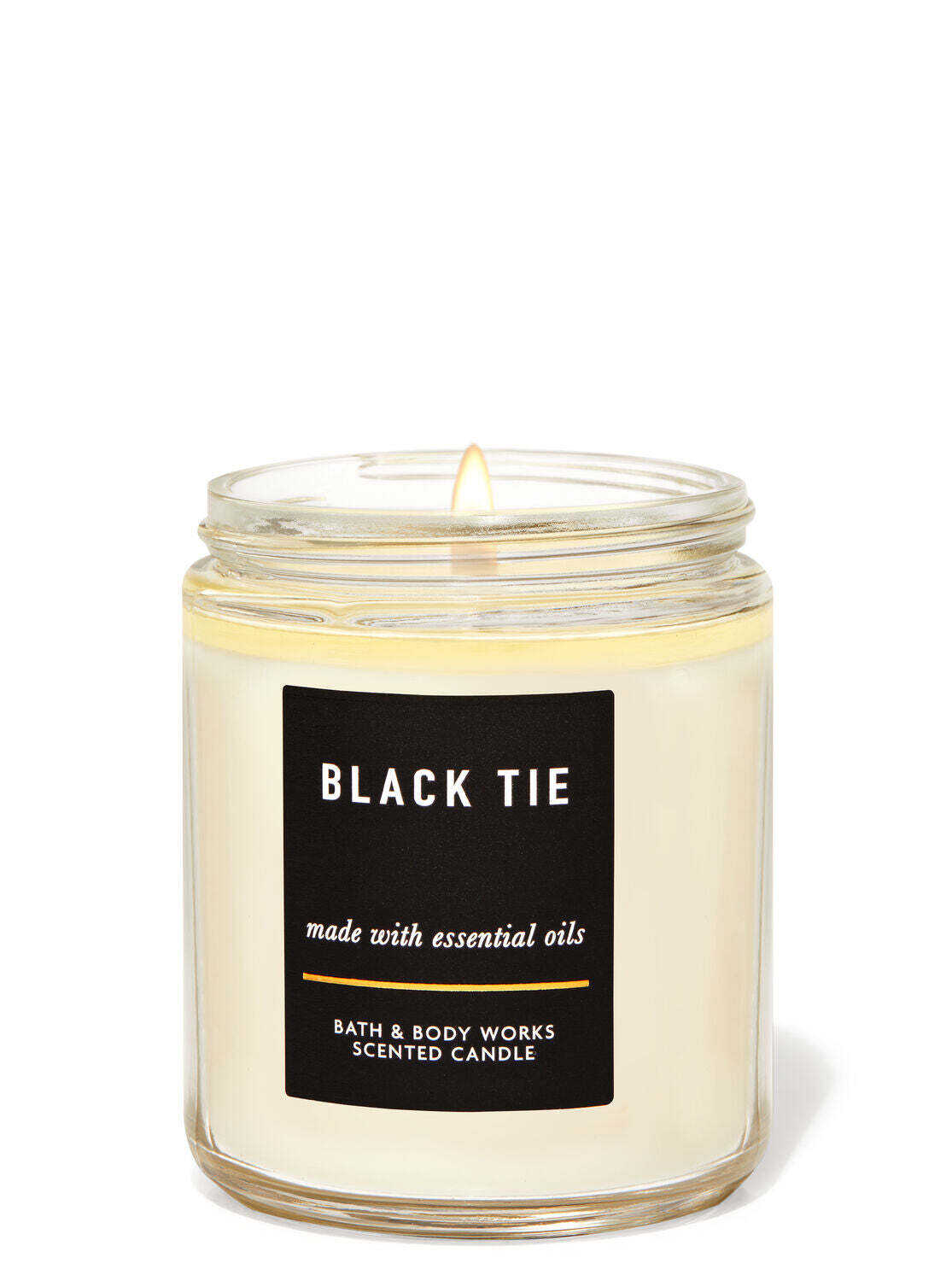Black tie - scented candle