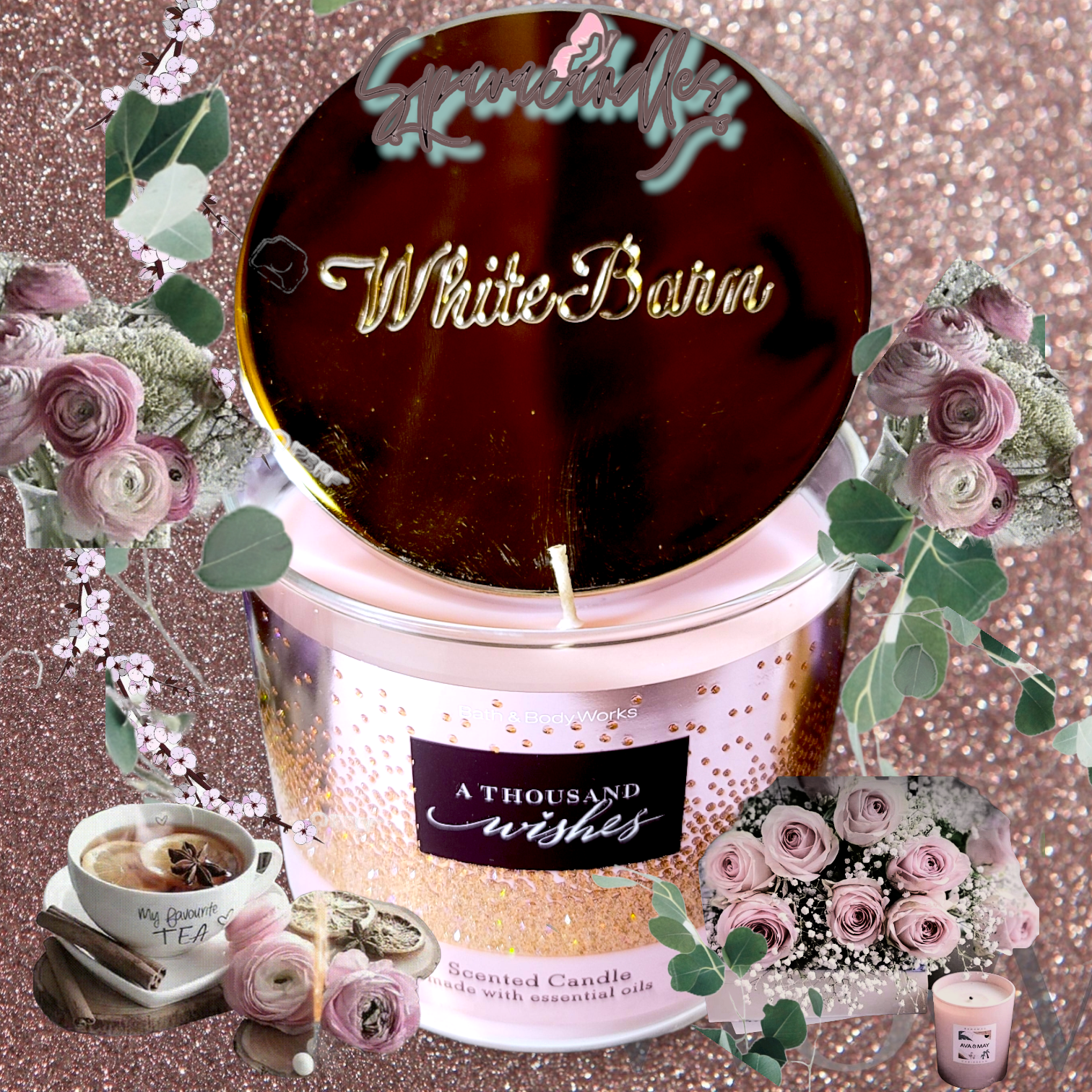 A Thousand Wishes 3 Wick Candle 14.5 oz. New 2023