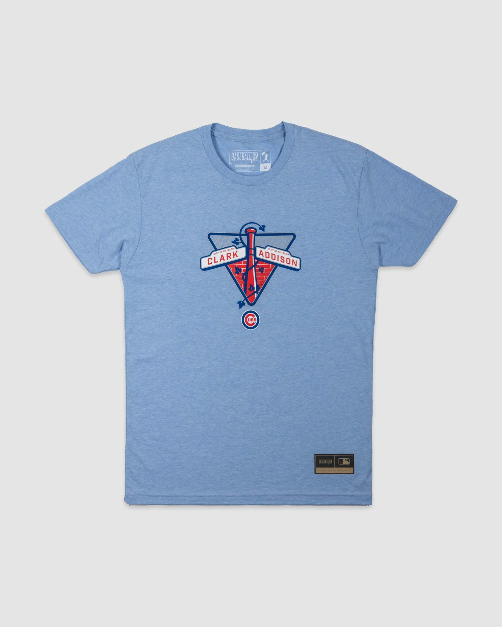 Clark & Addison Women's Warm-Up Tee - Chicago Cubs