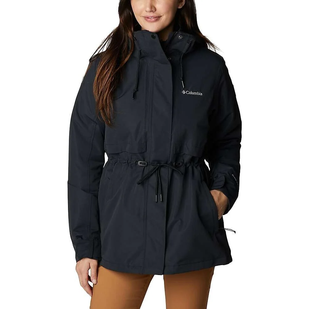 Columbia Drop Ridge Interchange 3-in-1 Jacket Women's XS Black Full Zip APP1080