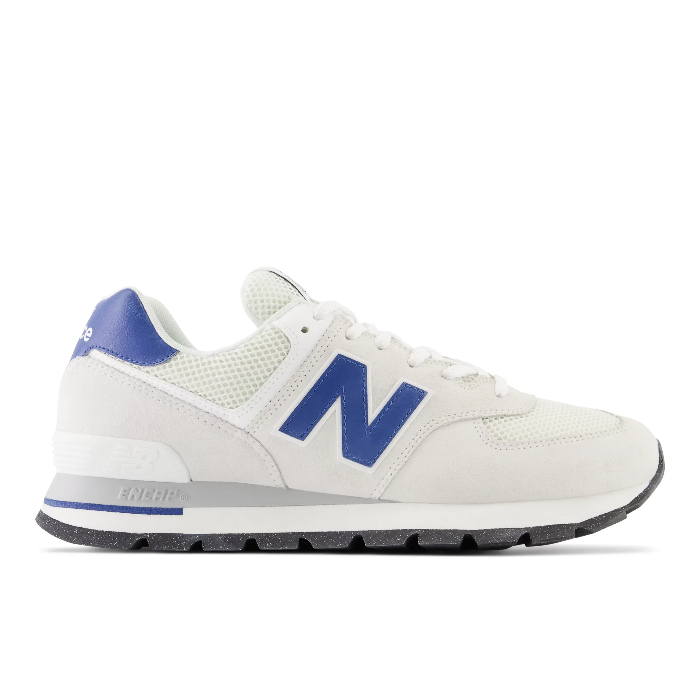 574 - White with Royal Blue