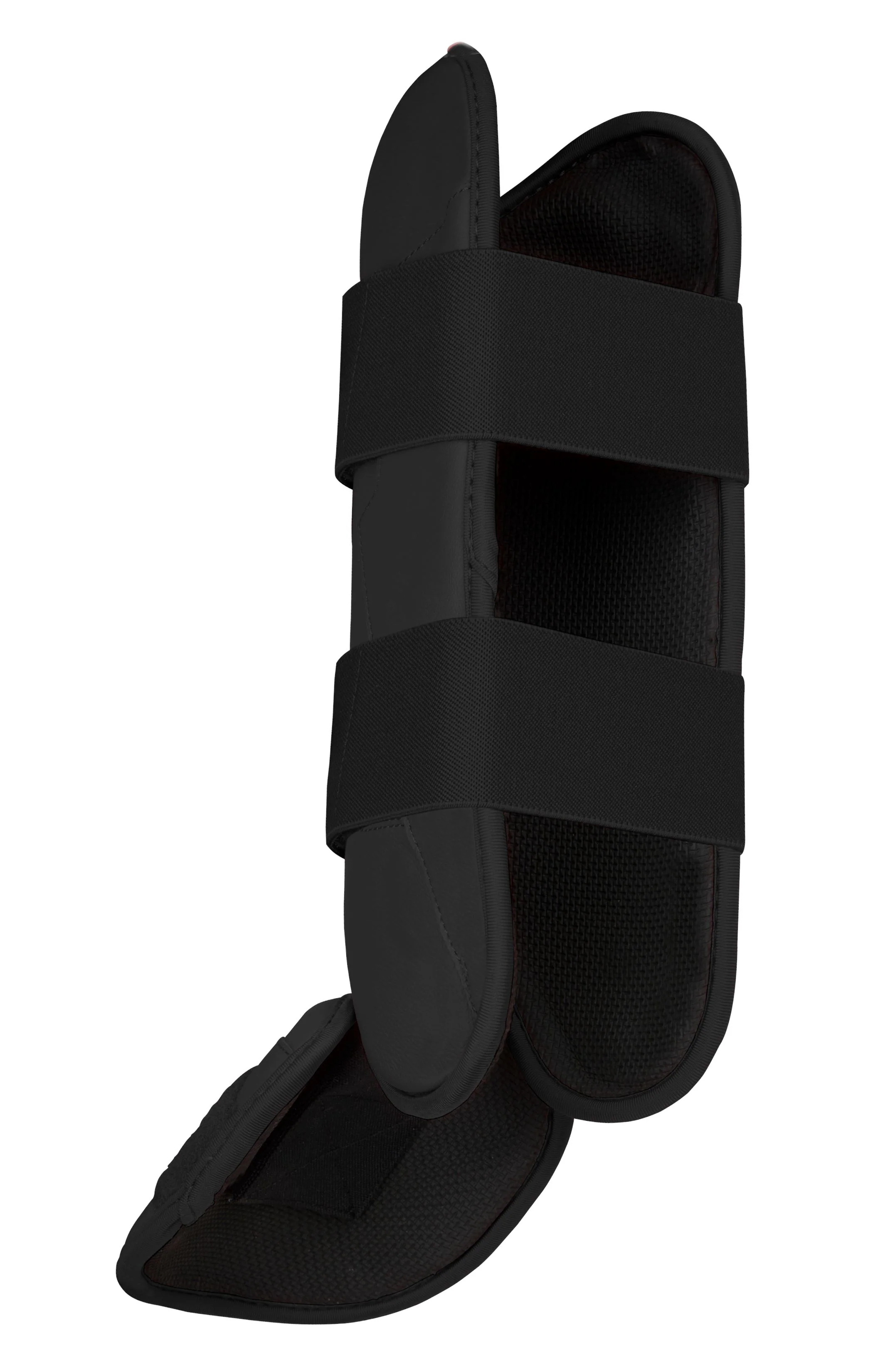 BRUCE BOLT Chrome Series Leg Guard - BLACK