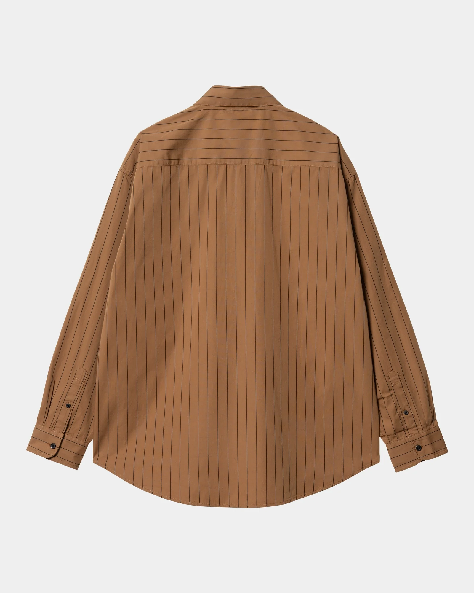 Orlean Stripe Shirt | Hamilton Brown / Black
