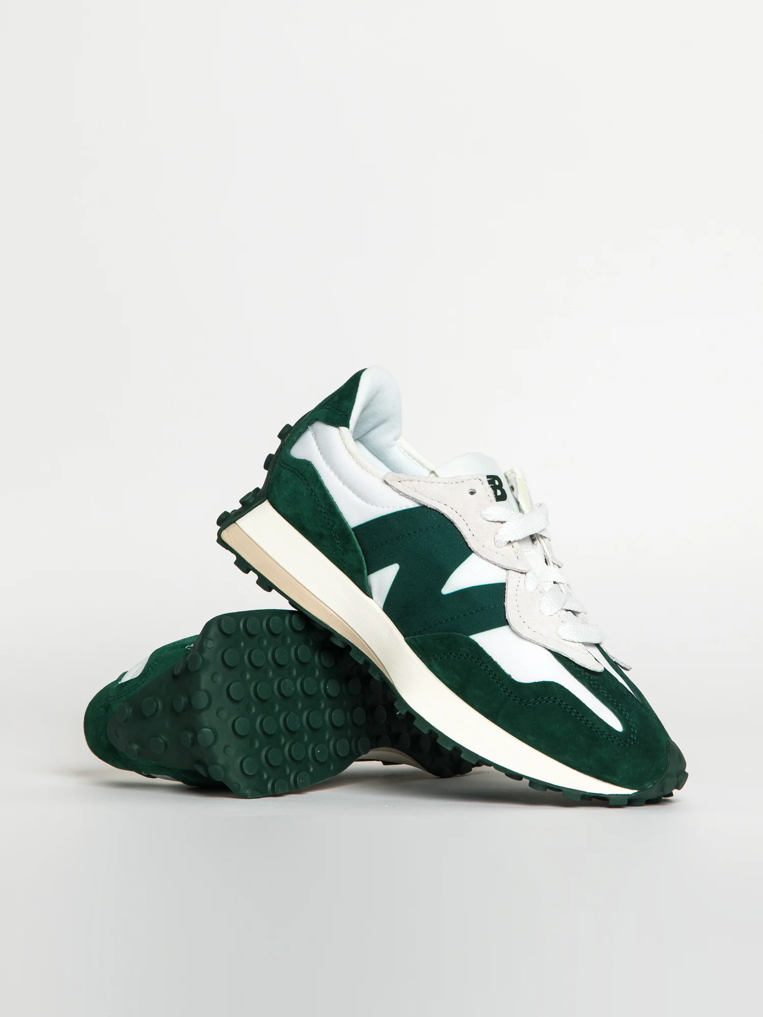 MENS NEW BALANCE THE 327 NIGHTWATCH GREEN