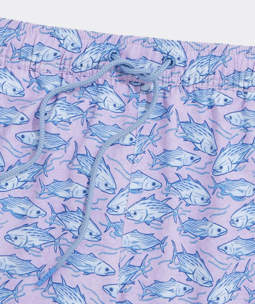 7 Inch Printed Chappy Trunks
