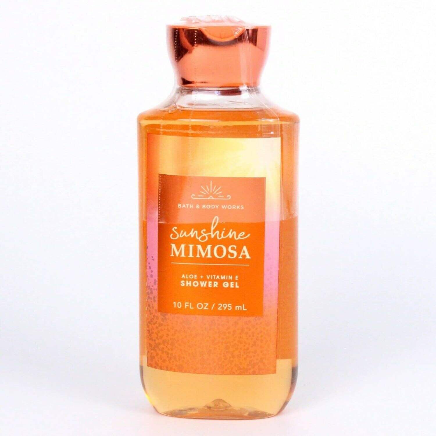 Sunshine Mimosa Shower Gel 10 fl oz 295 mL, 10 Fl Oz (Pack of 1)