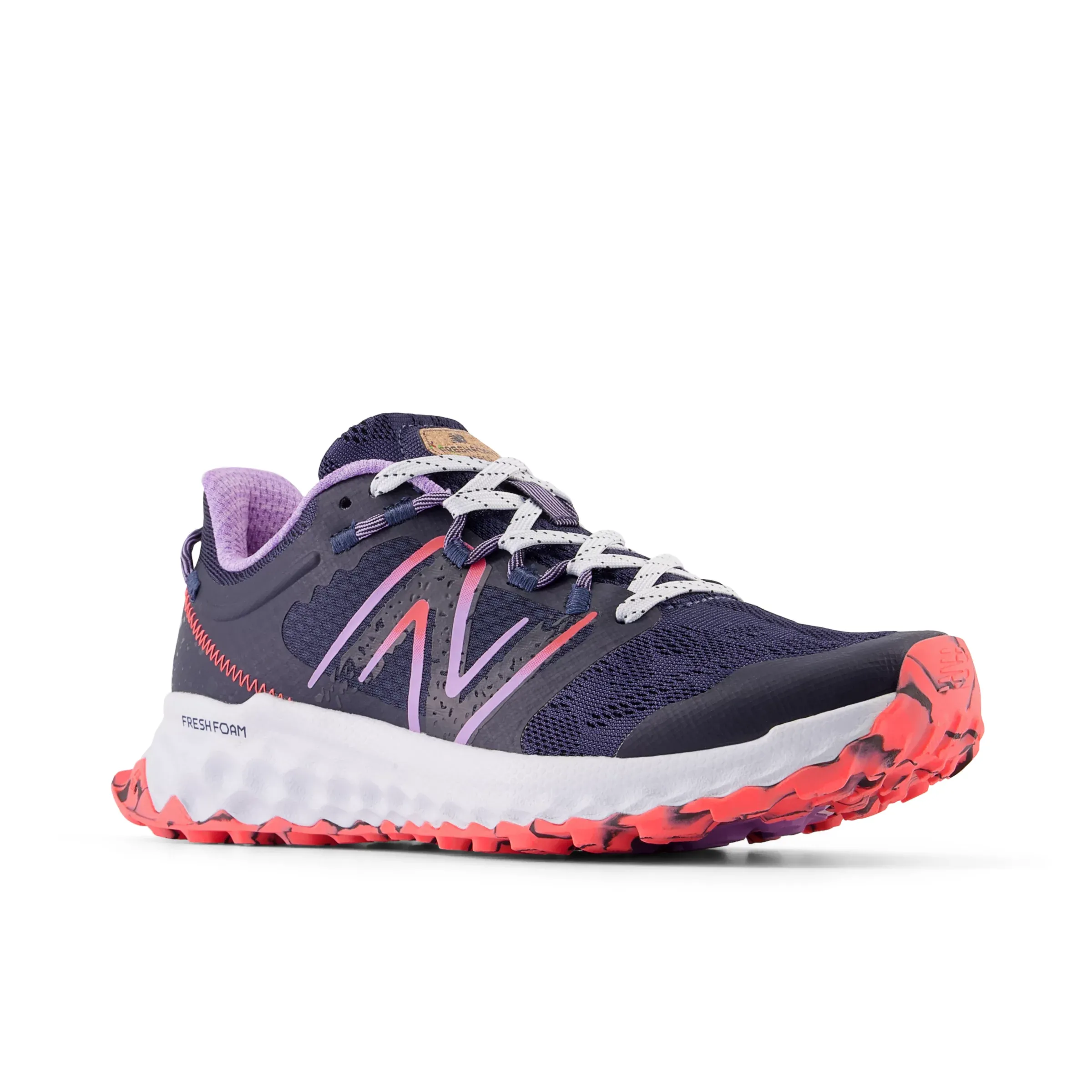 Fresh Foam Garoé - Natural Indigo with Electric Purple and Electric Red