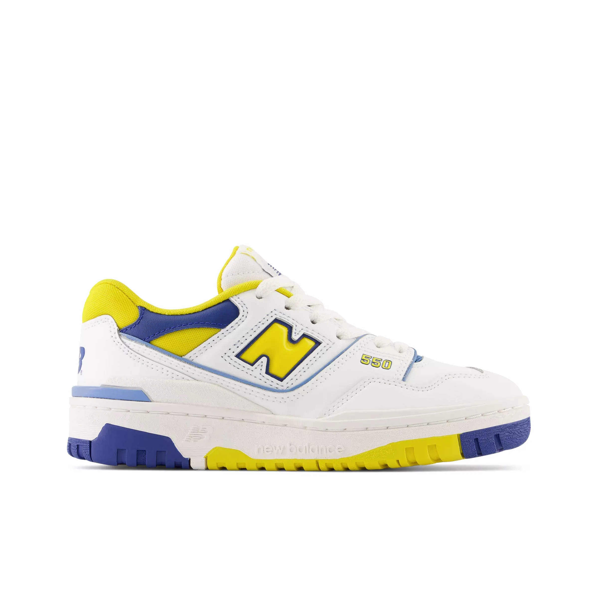 550 - White with Honeycomb and Heritage Blue