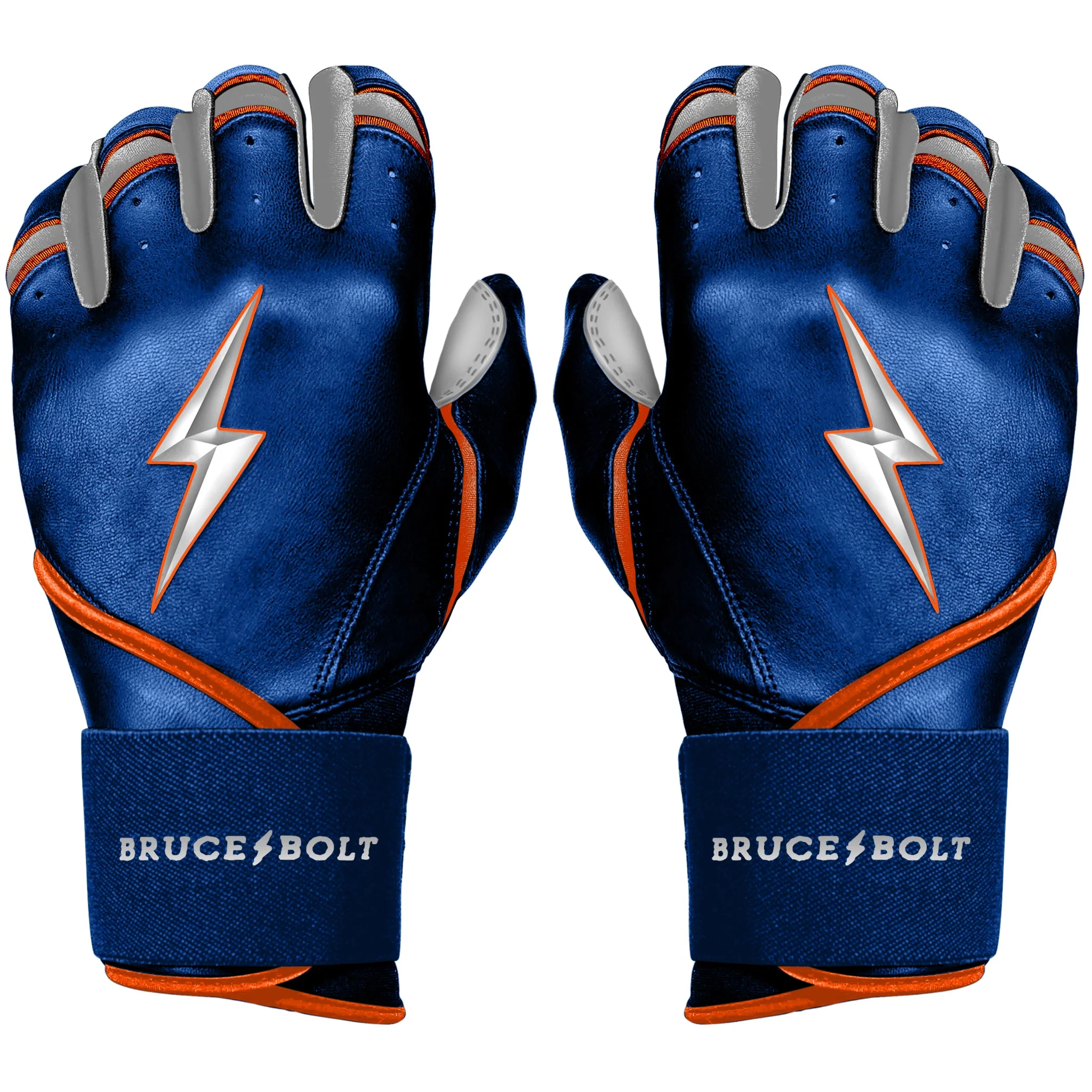 PREMIUM PRO NIMMO Series Long Cuff Batting Gloves | METS BLUE