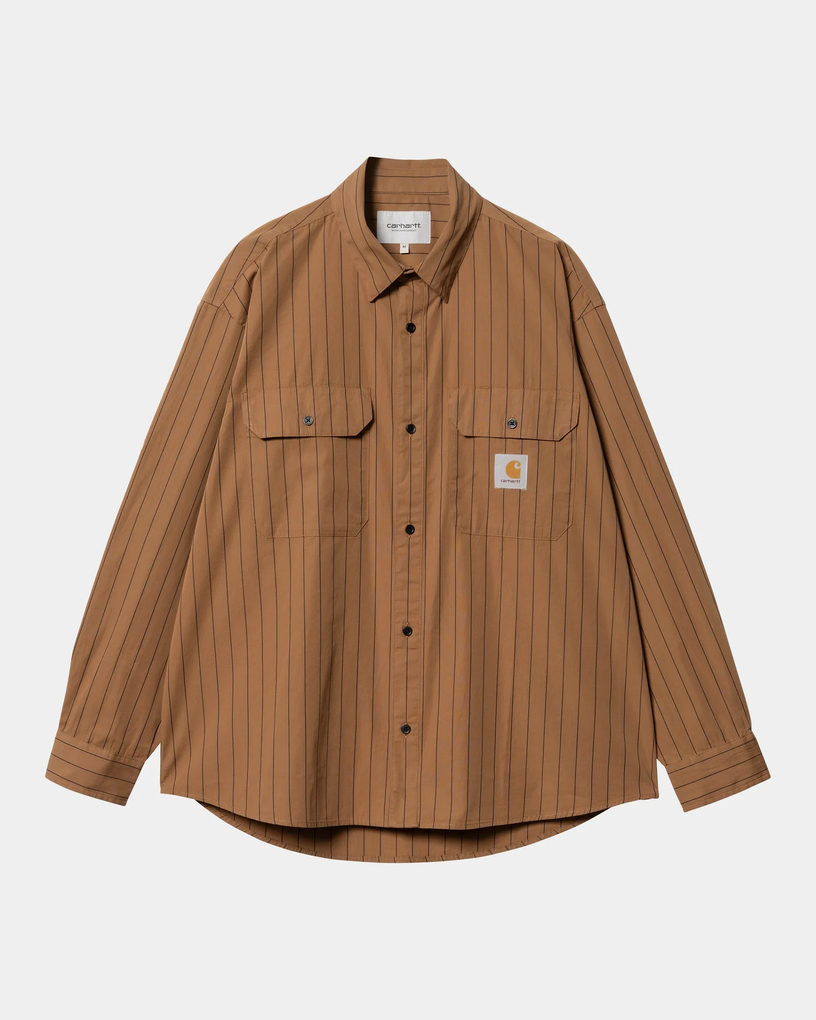 Orlean Stripe Shirt | Hamilton Brown / Black