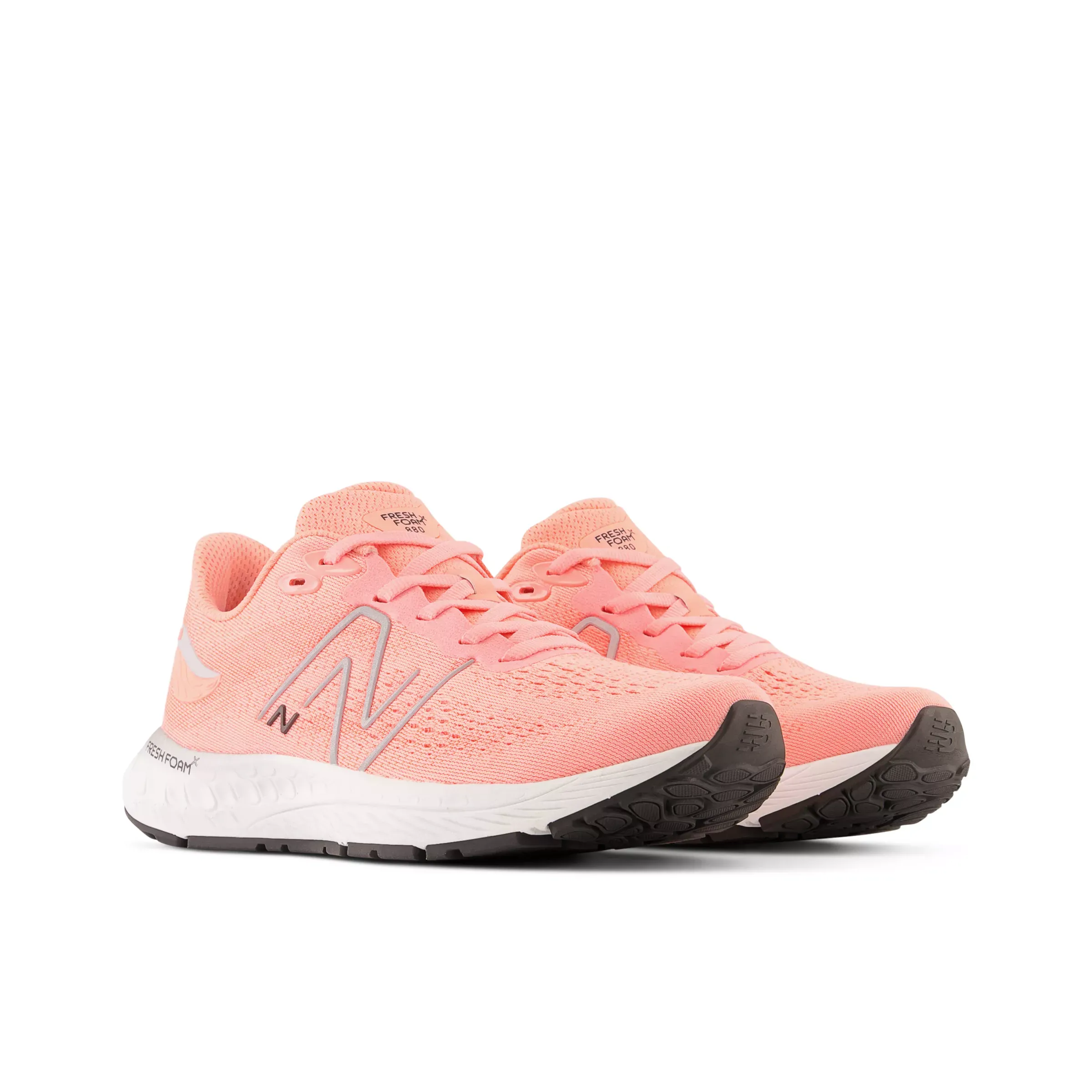 Fresh Foam X 880v12 - Grapefruit with Metallic Silver