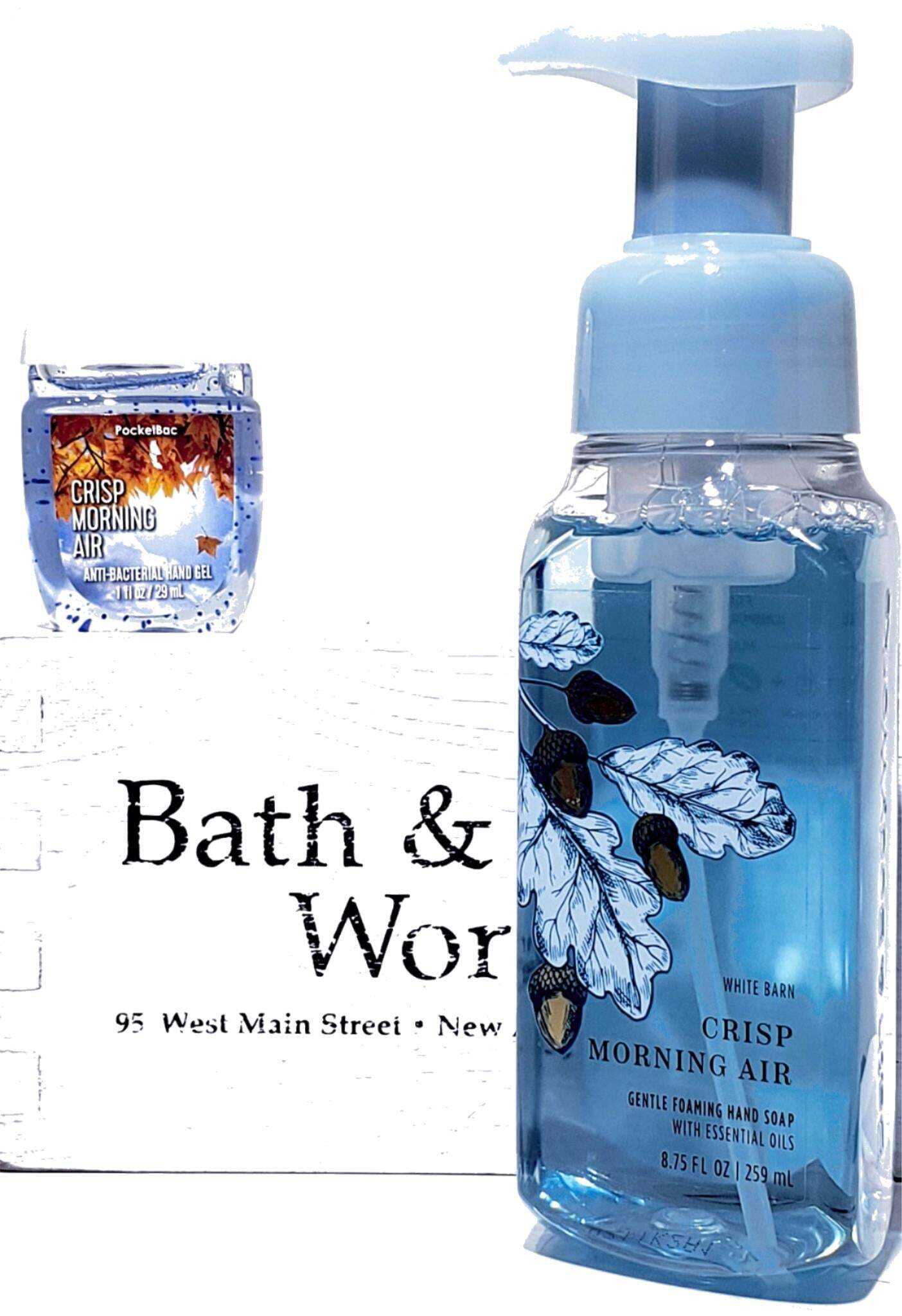 Crisp Morning Air Foaming Hand Soap & PocketBac Gift Set of 2