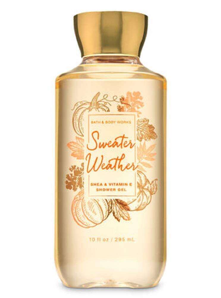 Bath and Body Works Sweater Weather Shower Gel Wash Fall 2019 Collection