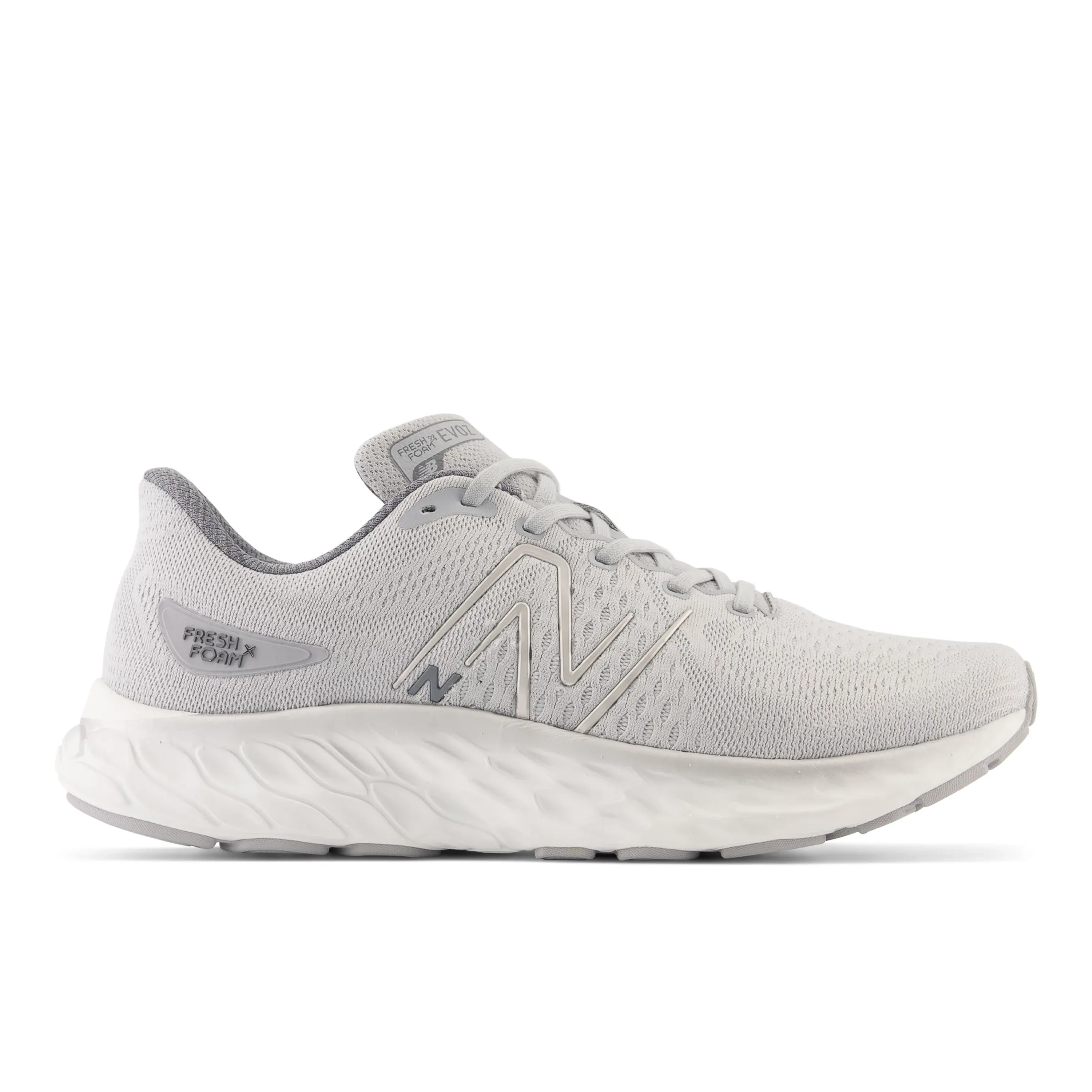Fresh Foam X Evoz v3 - Graphite with Aluminum Grey and Silver Metallic