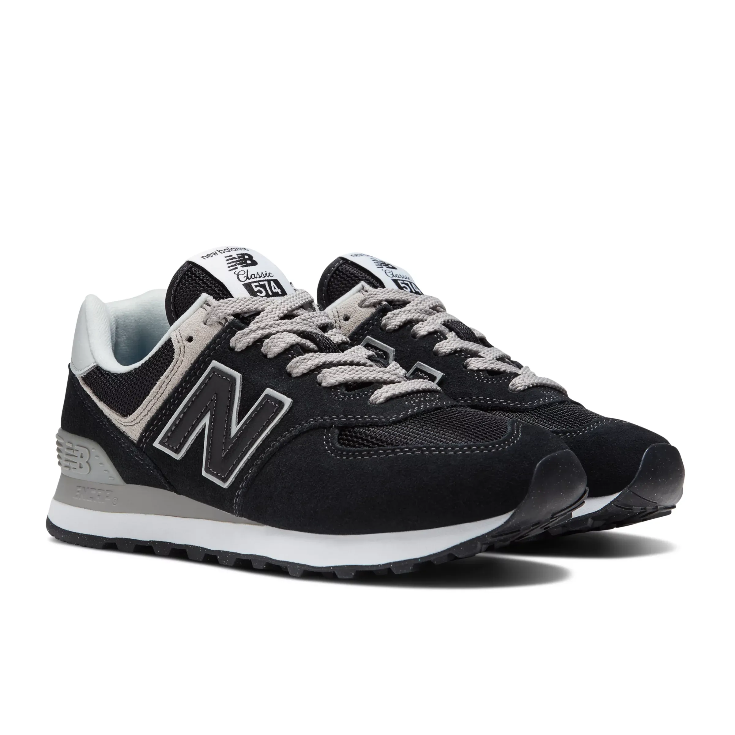 574 Core - Black with White