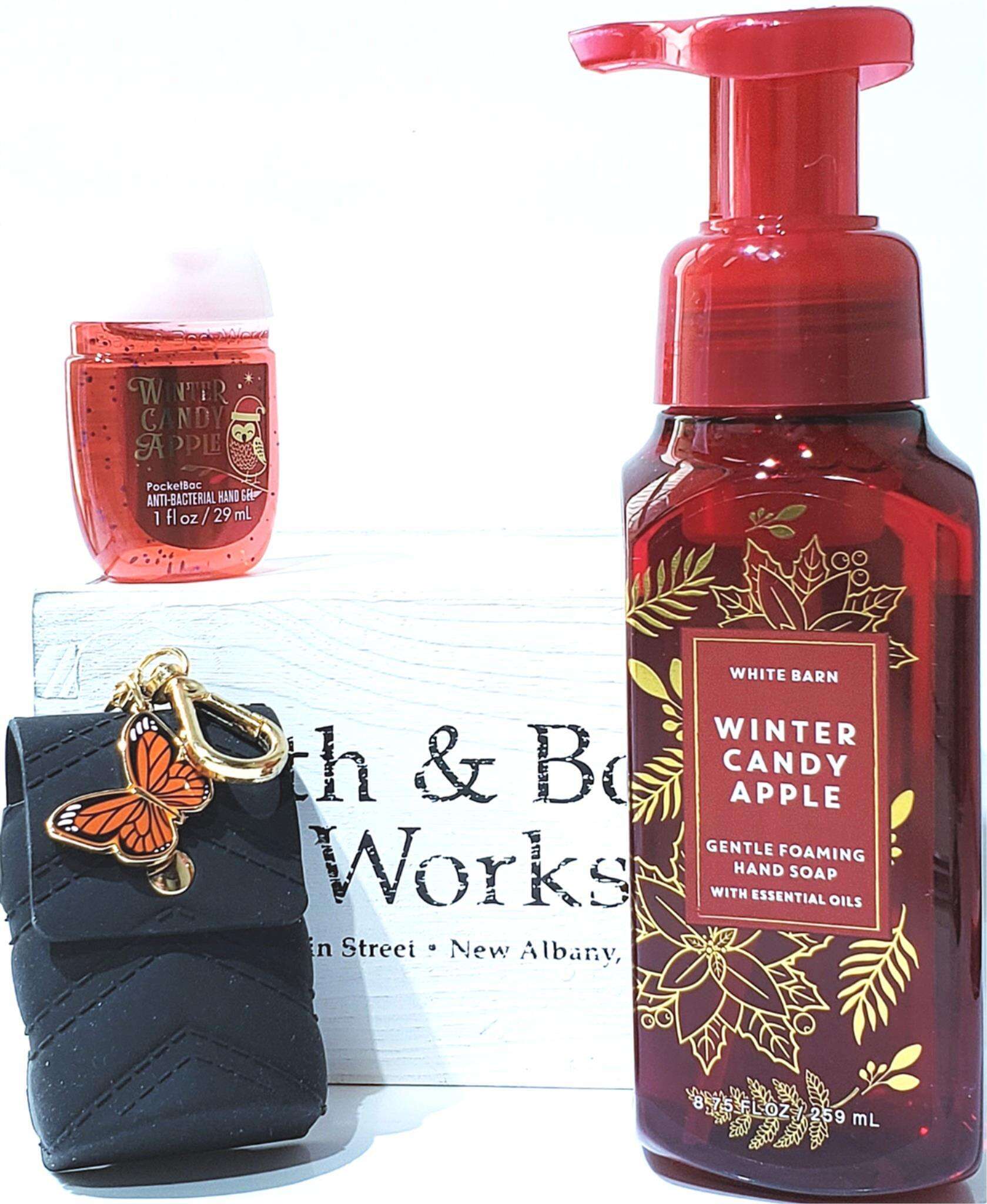 Winter Candy Apple Hand Soap,PocketBac. PocketBac Holder